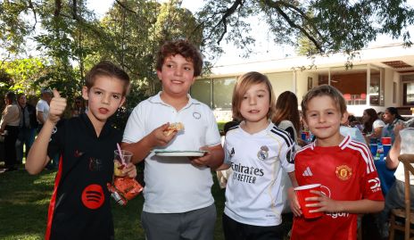  Jero, Santi, Eduardo y Juan Carlos.