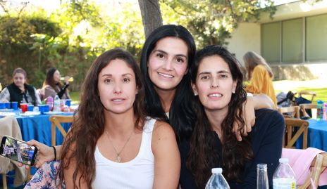  Ale Díaz Infante, María José Velázquez y Jimena Güemes.