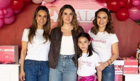  Daniela Díaz de León, Sofía Garza, Ale Conde y Alejandra Díaz de León.