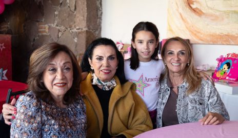  Olga Sánchez, Yoya Galarza, Ale Conde y Norma Galarza.