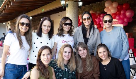  Daniela Díaz de León, Hortensia López, Ale Díaz de León, Diana, Pili Valladares, Leire, May Chávez, Michelle Baeza, Leyre Hurtado y Maricarmen.