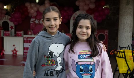  Eugenia Mercado y Sofía Villaseñor.