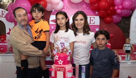  Familia Conde Díaz de León, Juan Carlos, Franco, Ale, Alejandra y Juanqui.