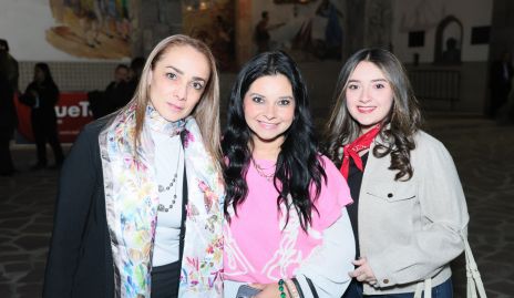  Rocío Esqueda, Karen Morales y Frida Cornejo.