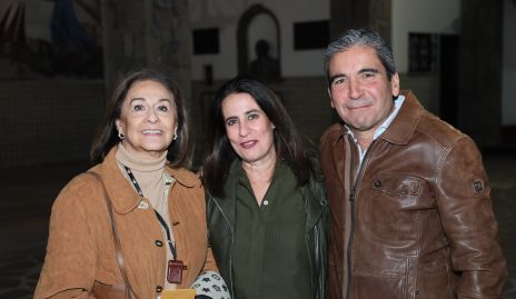  Isabel Montero, Ana Paula Gutiérrez y Martín de la Rosa.