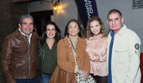  Martín de la Rosa, Ana Paula Gutiérrez, Isabel Montero, Sigrid Werge y Eduardo Zendejas.