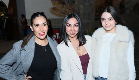  Lucía Martínez, Moni Esqueda y Charlotte Esqueda.
