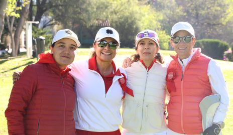  Mariana Acebo, Paty Lara, Liliana Fernández y Daniela Coulon.