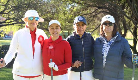  Toyita Villalobos, Marcela Alcalde, Elsa Castillo y Macarena Pérez.
