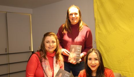 Titi García, Laura Rojas y Ligia Urroz.