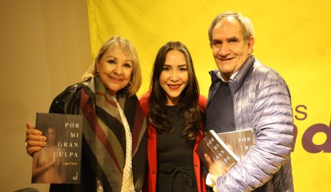  Alejandra Canales, Ligia Urroz y Manuel Folk.