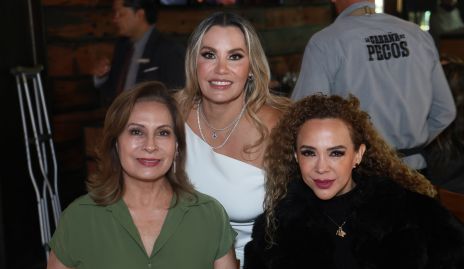  Saira Minero, Argentina Doval y Carla Couble.