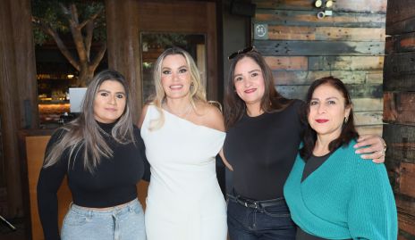  Vanessa Paulín, Argentina Doval, Soraya Briones y Jazmín Peña.