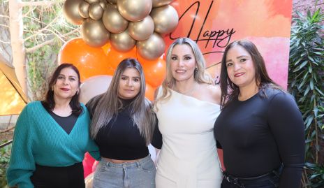  Jazmín Peña, Vanessa Paulín, Argentina Doval y Soraya Briones.