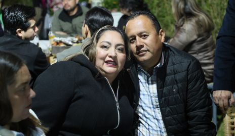  Janeth Gallardo y Adrián Hernández.