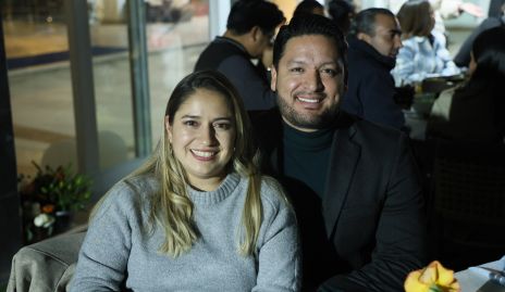  Sandra Chávez y Oswaldo Pérez.