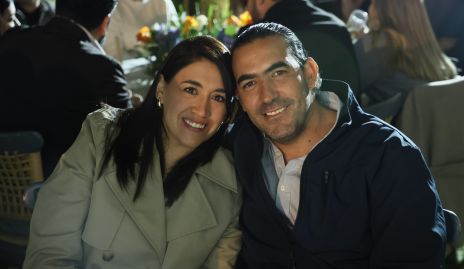  Daniela Puente y Karim Atisha.