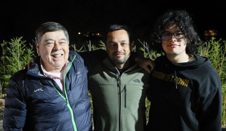  3 generaciones Armando Morales, Armando Morales y Armando Morales.