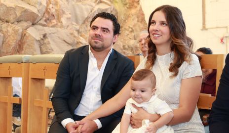  Diego Hernández, Liliana Acosta y su hijo Alonso Hernández.