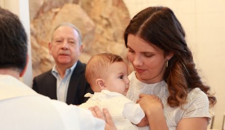  Liliana Acosta y su hijo Alonso Hernández.