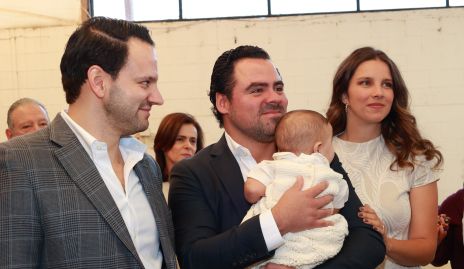  Carlos, Diego, Alonso Hernández y Liliana Acosta.