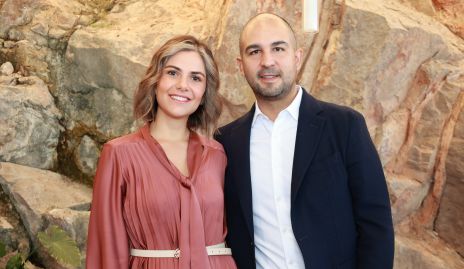  Valeria Sillar y Rubén Leal padrinos de Alonso.