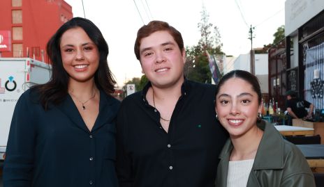  Karime Rodríguez, Yosef Zavala y Valentina Reyes.