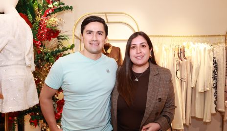  Gustavo Martínez y Mayra Romero.