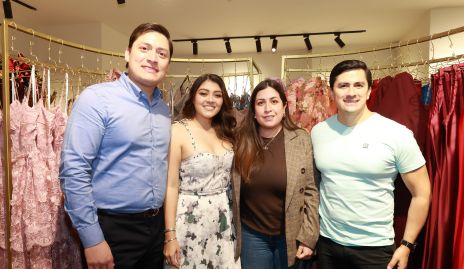  Daniel Zavala, Vivial Neón, Mayra Romero y Gustavo MArtínez.