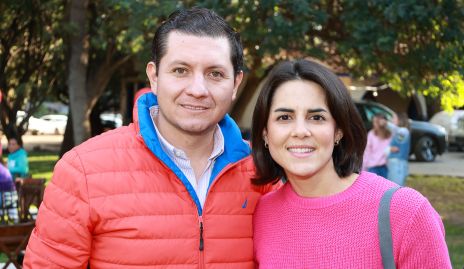  Nacho Puente y Paola Hernández.