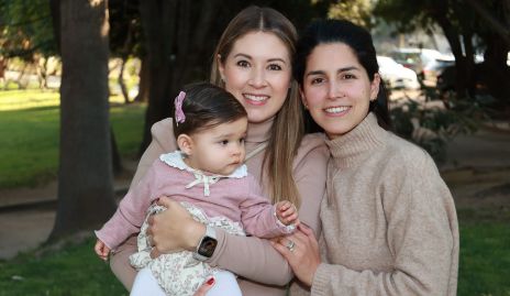  María Emilia, Ale Puente y Daniela González.