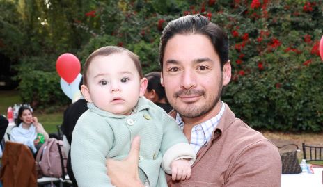 Miguel Torres y su hijo Miguel.