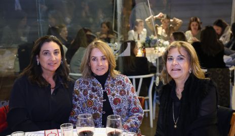  Blanca González, Alma Orozco y Lucía Estrada.