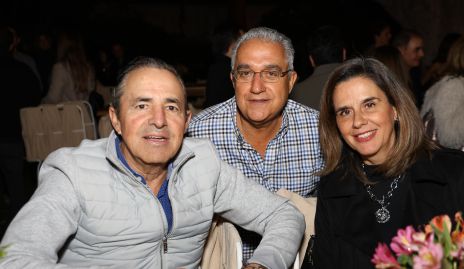  Gerardo Valle, Oscar Villarreal y Rocío Gallegos.