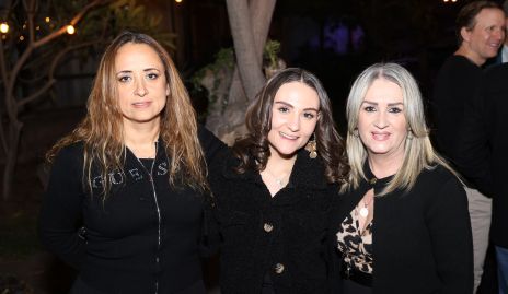  Betsabé Pagasa, María José Martínez y Gaby Cruz.