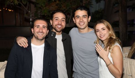  Jorge Pablo Martínez, Ibai Díaz, Ferrán Díaz y Faustina Villarreal.