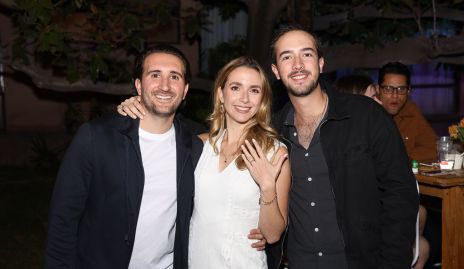  Jorge Pablo Martínez, Faustina Villarreal e Iñigo Garay.
