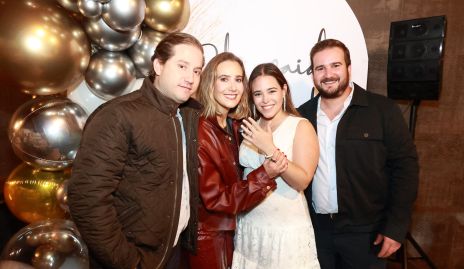  Pablo Torres, Lucía Martín Alba, Ingrid de Luna y Felipe Martín Alba.