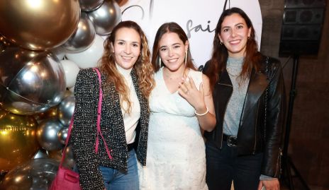  Lucila Andrade, Ingrid de Luna y Daniela Mauricio.