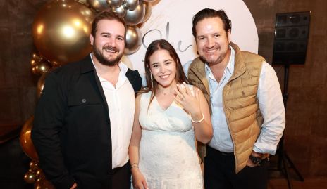  Felipe Martín Alba, Ingrid de Luna y Héctor Vázquez.