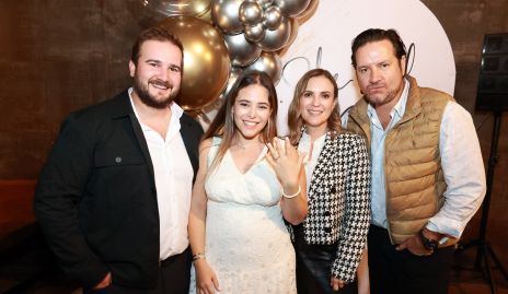  Felipe Martín Alba, Ingrid de Luna, Sandra Pérez y Héctor Vázquez.