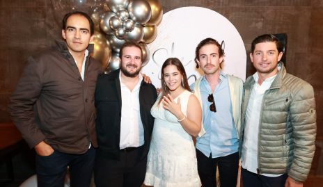  Mauricio Sánchez, Felipe Martín Alba, Ingrid de Luna, Marco Ciuffardi y Diego Cerecedo.