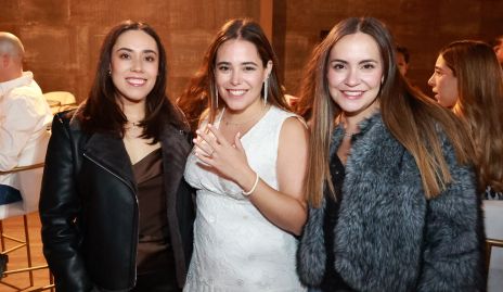  Paulina Suárez, Ingrid de Luna y Denise Valle.