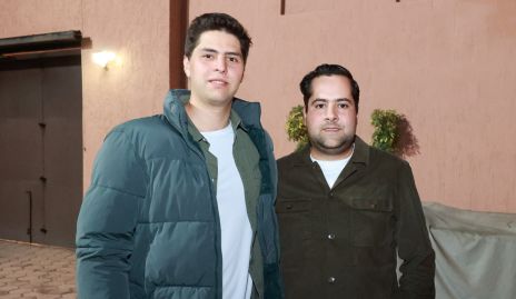  Piero Alessi y Andrés Mina.