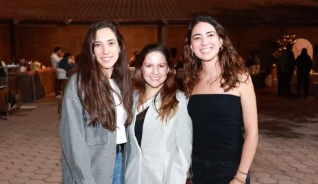  Valeria Rangel, Ilse Gil y Paula Ochoa.