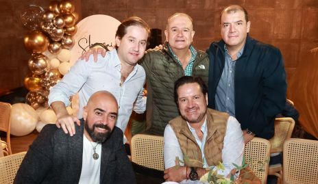  Pablo Torres, Felipe Martín Alba, David Regil, Germán de Luna y Héctor Vázquez.