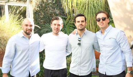  Guillermo Pizzuto, Oscar Mendizábal, Gero Gómez y Rodrigo Navarro.