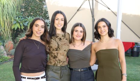  Mariana Anaya, Ximena Nieto, Cristiane Anaya y Paty Leos.