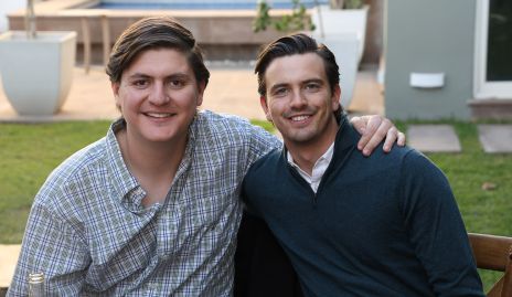  Diego Bárcena y José Miguel Meade.