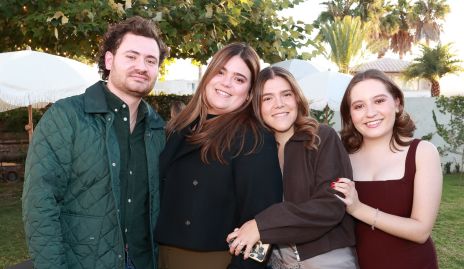  Federico Prieto, Carlota de la Garza, Larisa Gazcón y Sabrina Oropeza.